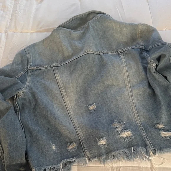 Distressed Denim Jacket by Hidden - Picture 12 of 16